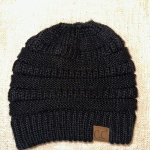 C.C ponytail beanie